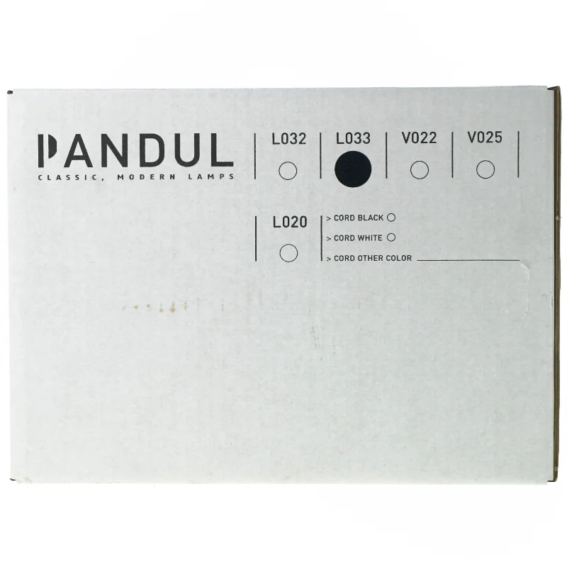 Jørgen Gammelgaard lampe for Pandul, Tip Top 3 Pendel fra Pandul (str. 25,5 cm)