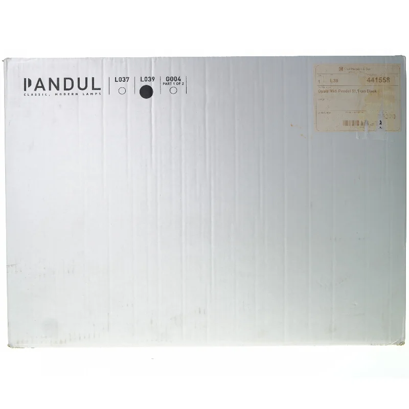 Hans J. Wegner lampe fra Pandul (str. 51,5 cm)