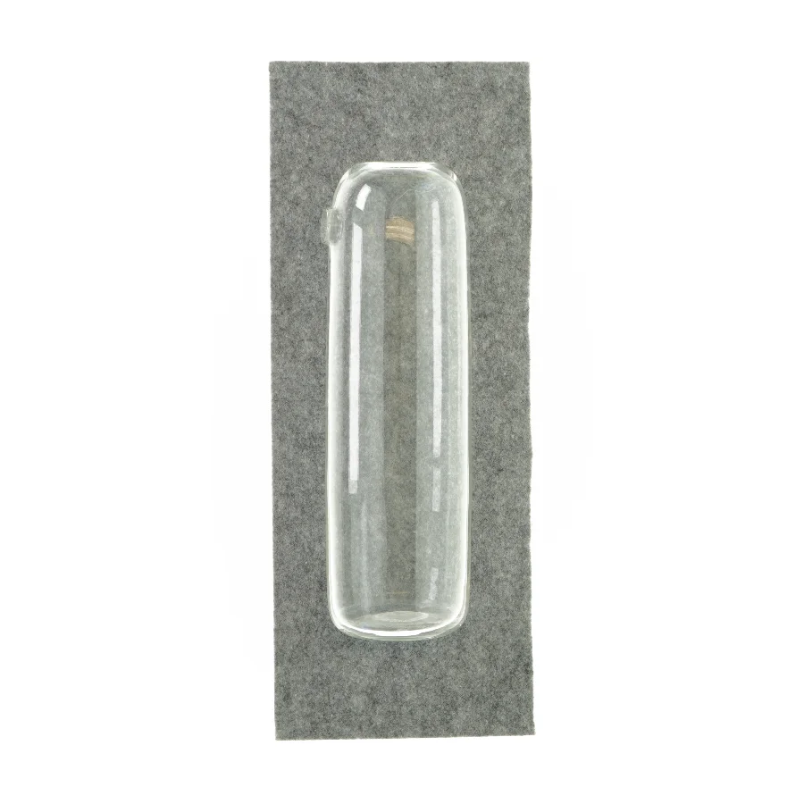 Vase i klar glas