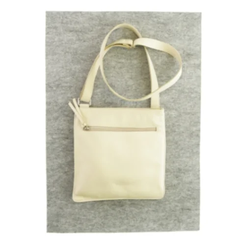 Skuldertaske med 2 rum fra Maxima Milano 