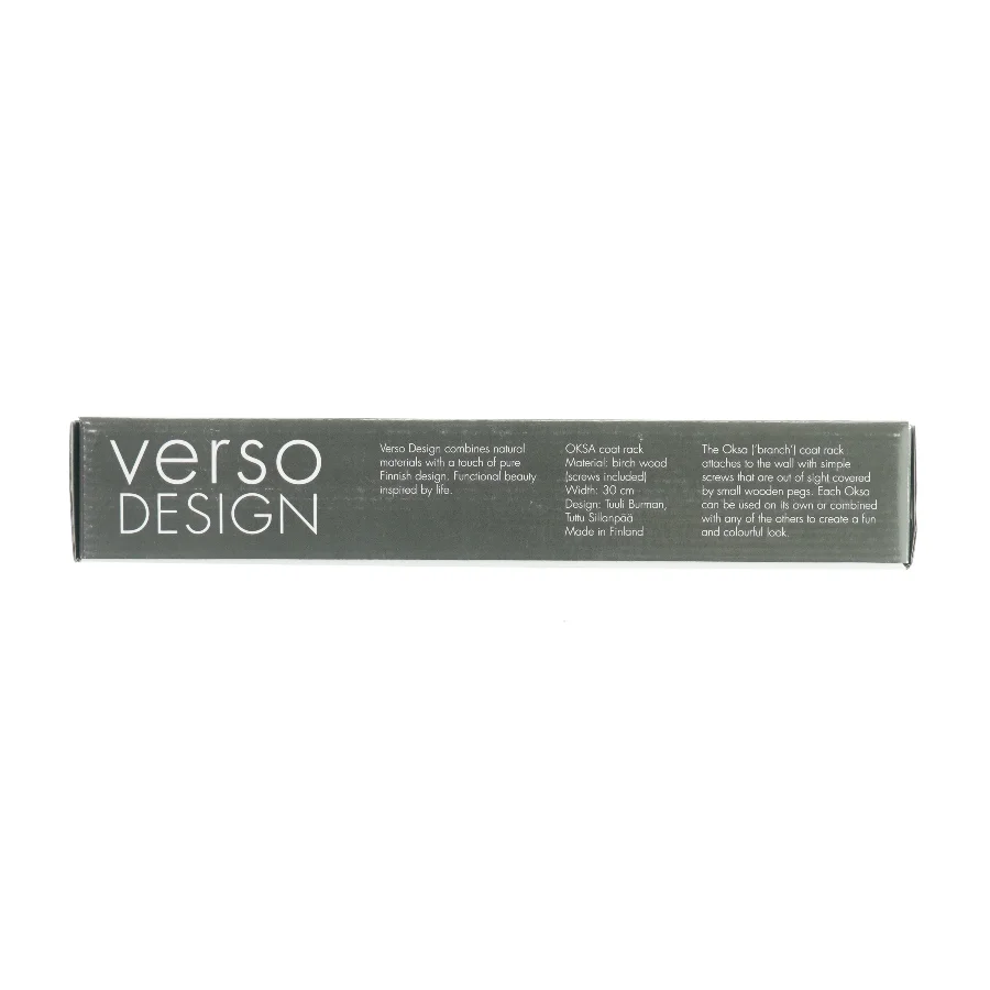 Knagerække fra Verso Design (str. 30 cm)