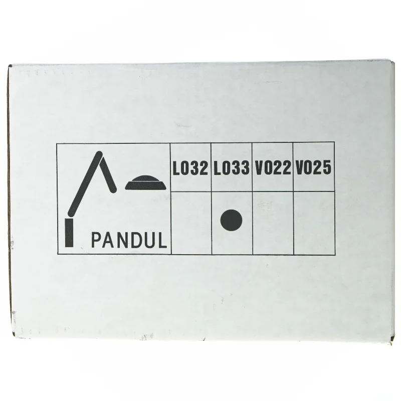 Jørgen Gammelgaard lampe for Pandul, Tip Top 3 Pendel fra Pandul (str. 25,5 cm)