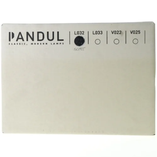 Jørgen Gammelgaard lampe for Pandul, Tip Top 2 Pendel fra Pandul (str. 19,5 cm)