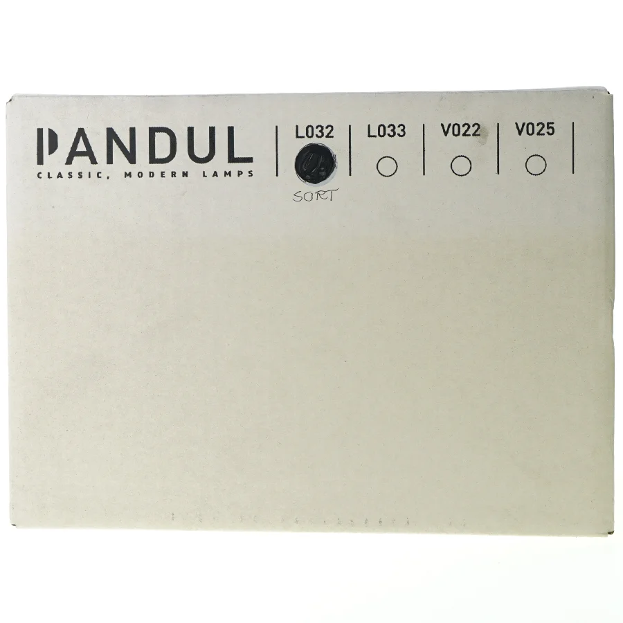 Jørgen Gammelgaard lampe for Pandul, Tip Top 2 Pendel fra Pandul (str. 19,5 cm)