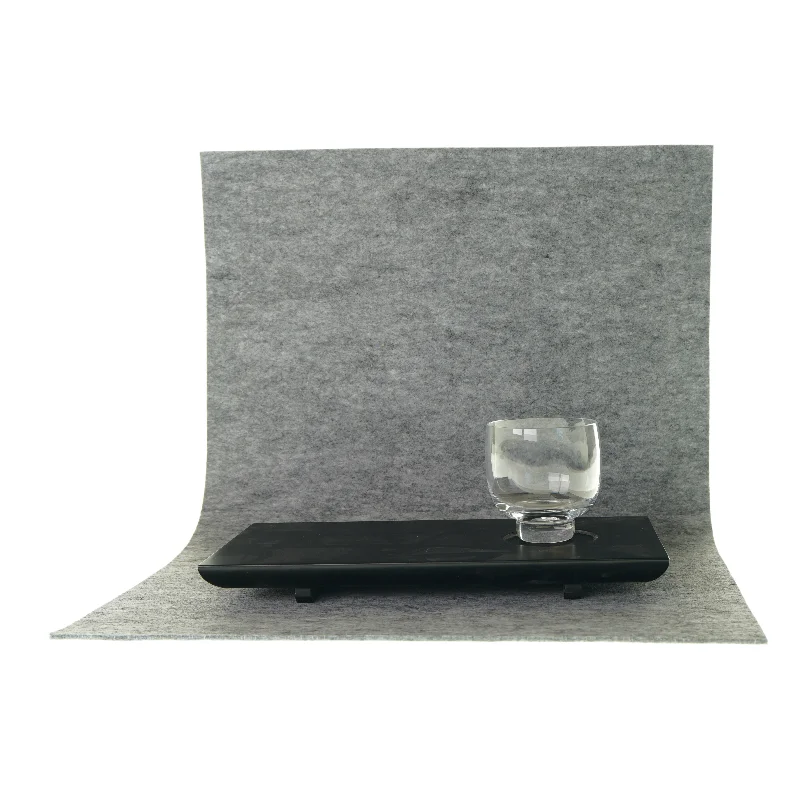 Dekorationsbakke med lysestage