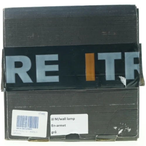 Leucos JJ væglampe, enarmet arkitektlampe fra Jac Jacobsen, Leucos (str. Lampehoved 16 x 18 cm, arm 50 cm)