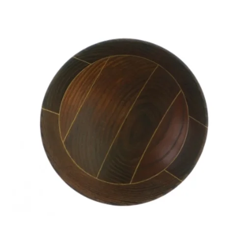 Skål i træ med mønster