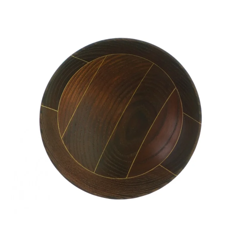 Skål i træ med mønster