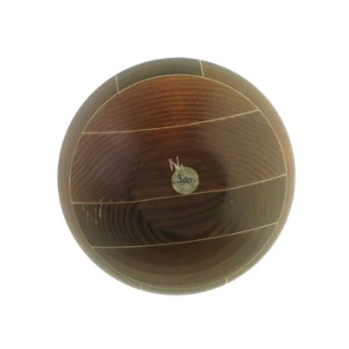 Skål i træ med mønster