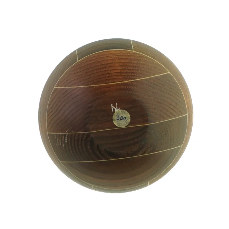 Skål i træ med mønster