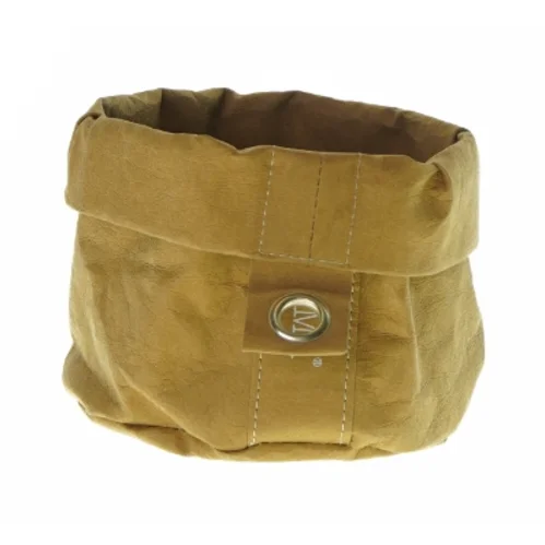 Opbevaringspose i brun