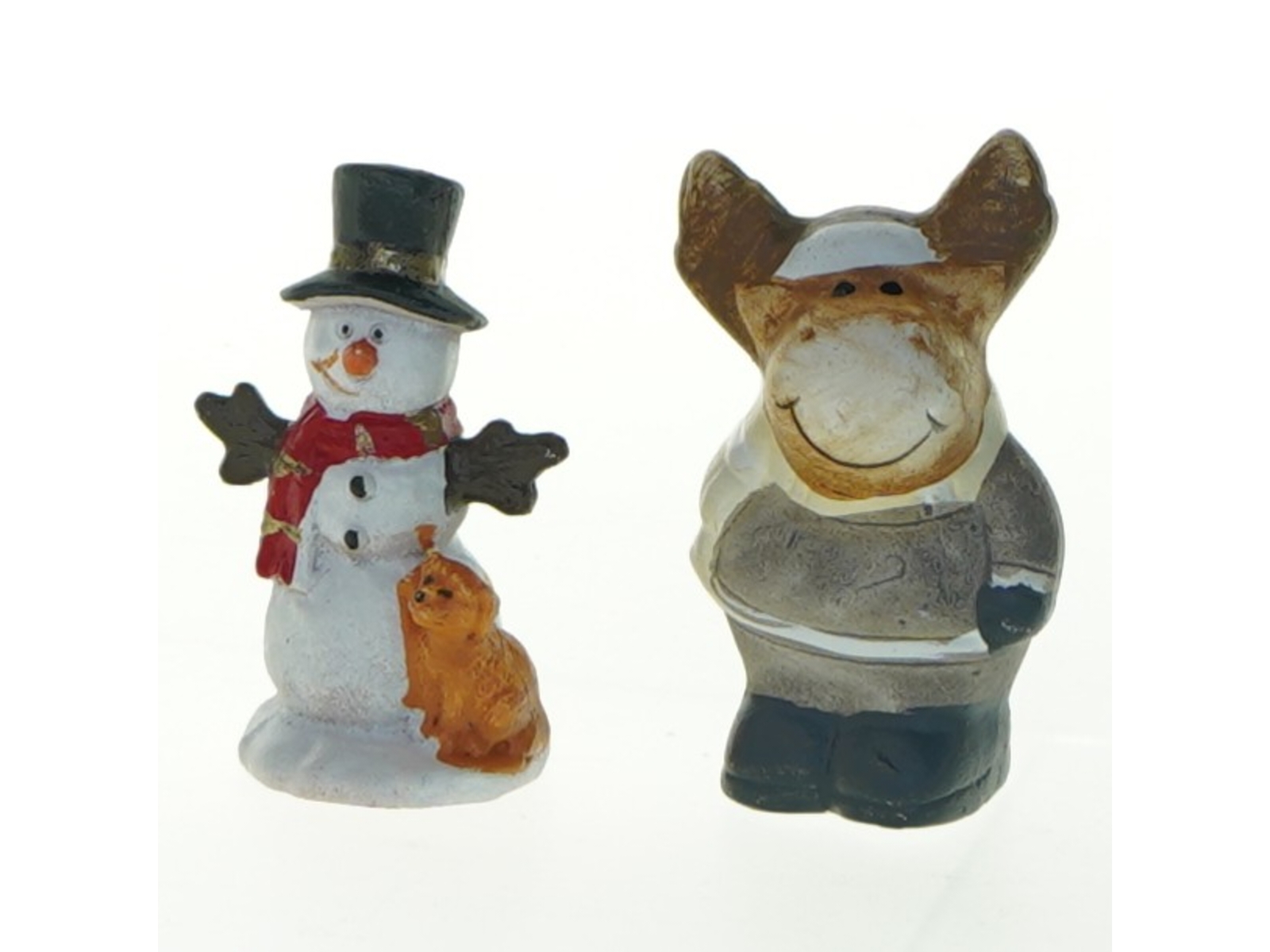 Dekorative julefigurer (str. 6 cm)