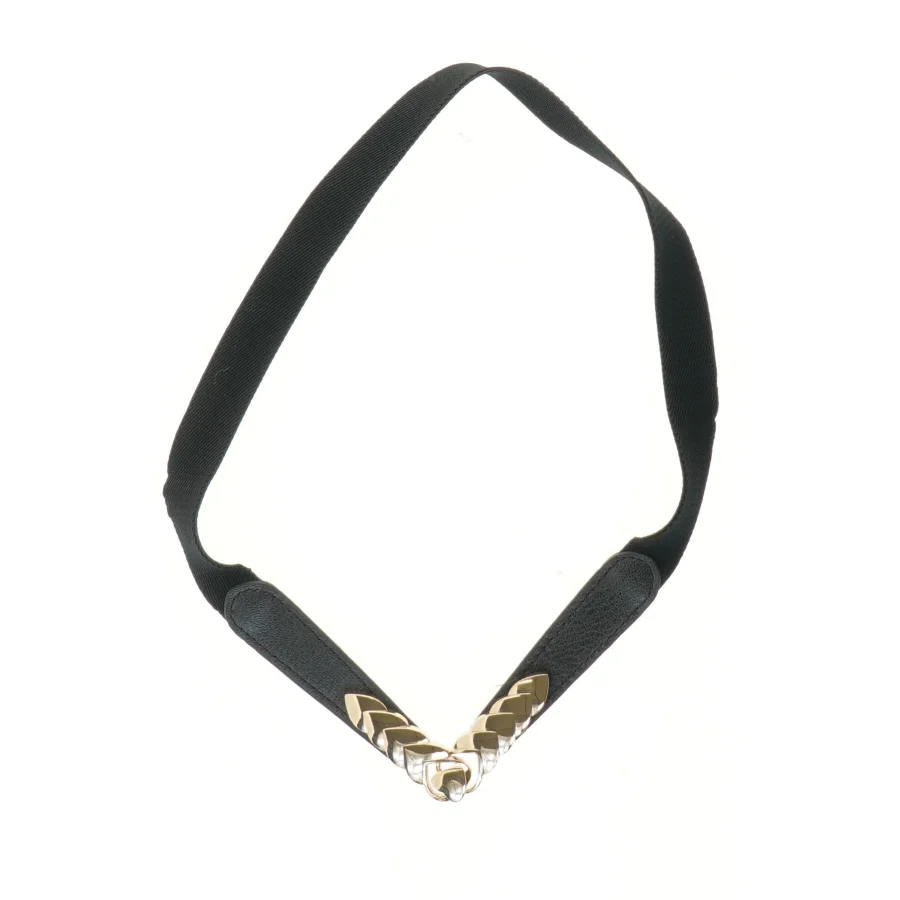 Elastisk bælte med metalspænde (str. 68 cm)