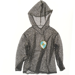 Riddderkostume til børn (str. bryst 55 cm, længde 65 cm)