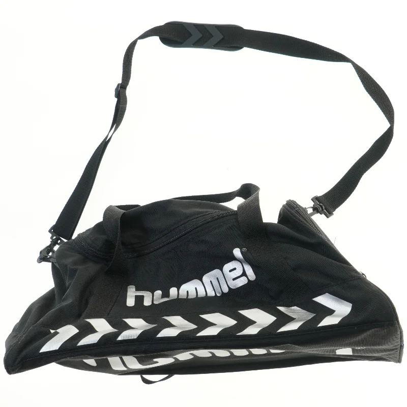 Sort sportstaske fra Hummel (str. 51x30 cm)