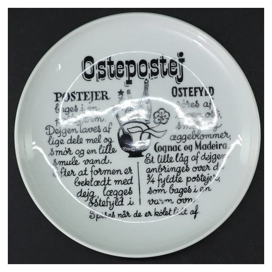 Opskrift fad, Ostepostej (str. Ø 19 cm)