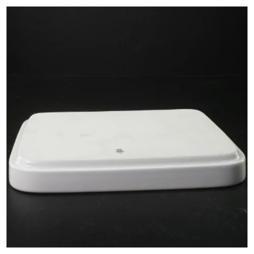 Rektangulær porcelæns skål (str. 24x18x2 cm)