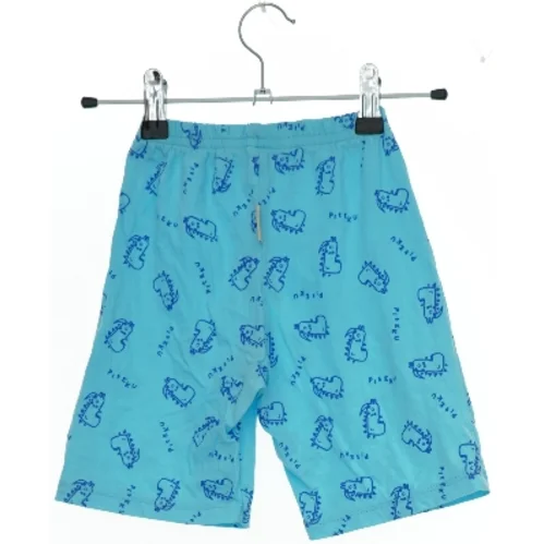 Blå shorts med print fra Piteku (str.  24-26 )
