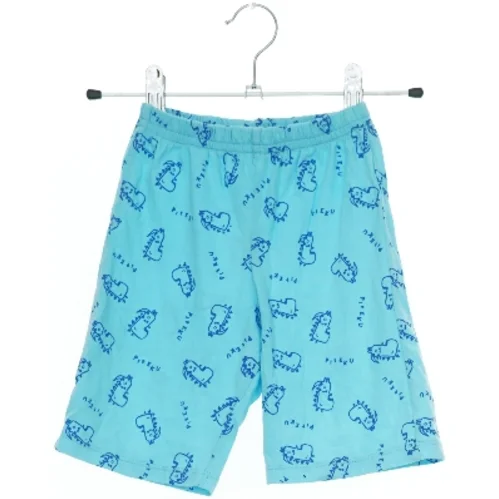 Blå shorts med print fra Piteku (str.  24-26 )