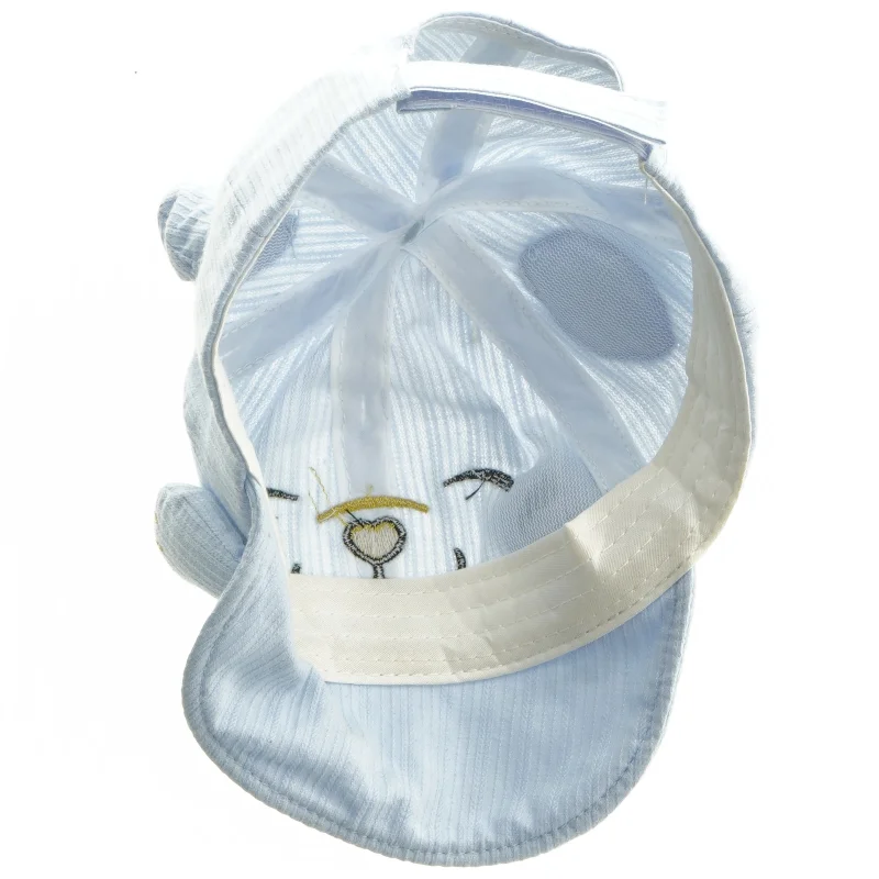 Børnehat med bjørneansigt (str. Ø 17 cm)