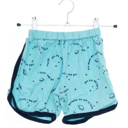 Blå shorts med tryk fra Piteku (str. 104)