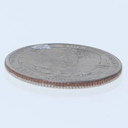 Amerikansk kvarter dollar mønt (str. Ø 2,5 cm)