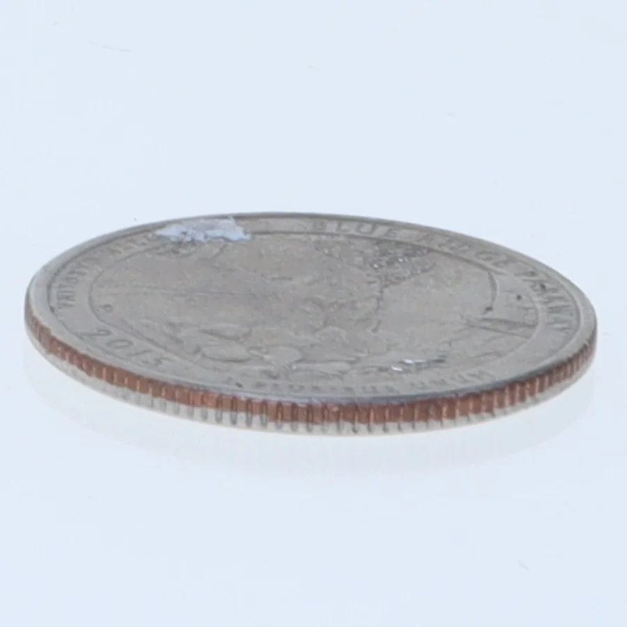 Amerikansk kvarter dollar mønt (str. Ø 2,5 cm)