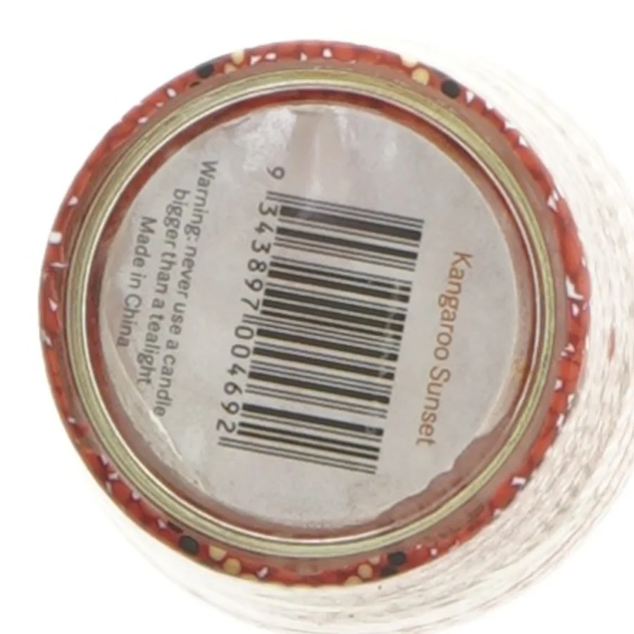 Lysestage med kænguru motiv (str. Ø 5,5 cm længde 7 cm)