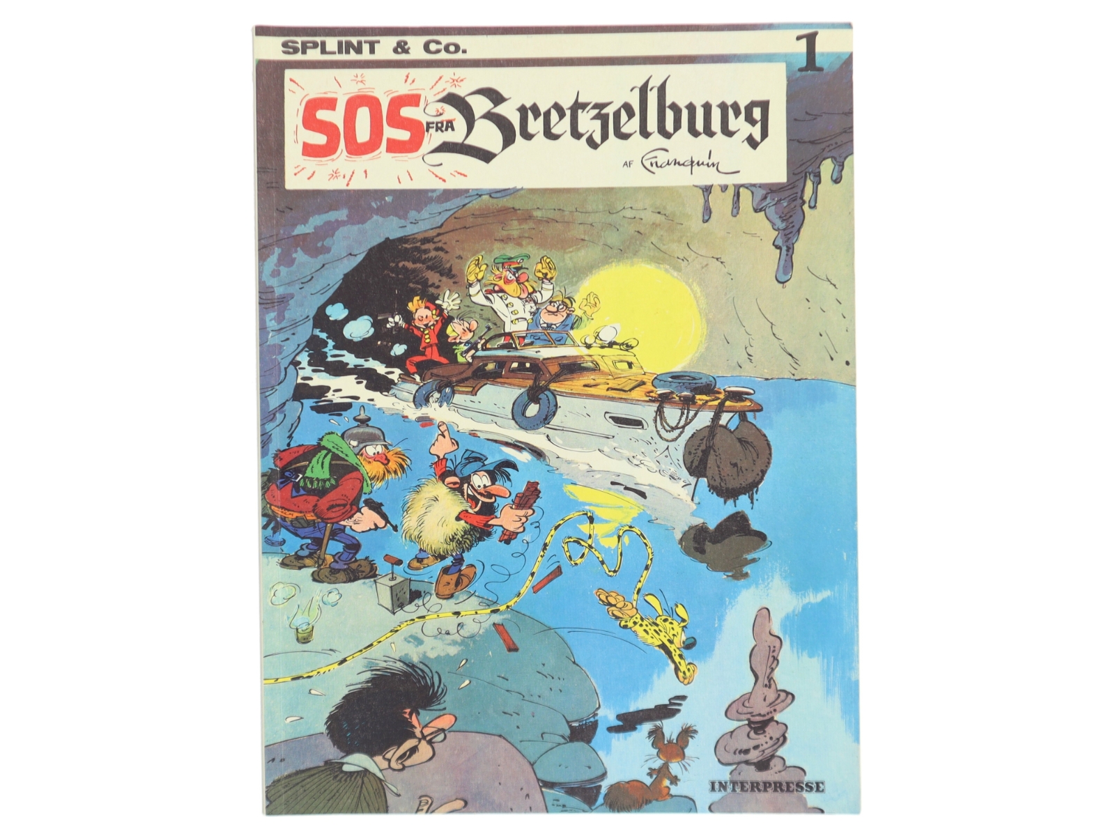 Splint & Co.: SOS Fra Bretzelburg af Franquin