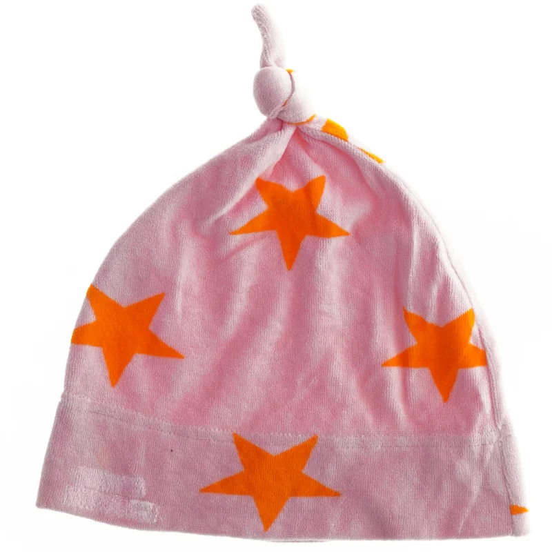 Babyhue med stjernemønster fra Liten (str. Ø 23 cm)