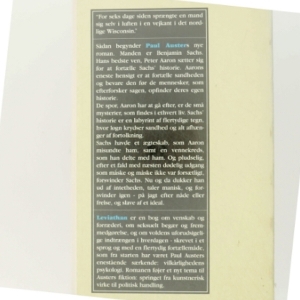 Leviathan af Paul Auster fra Forlaget Per Kofod