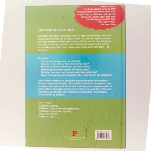 Leg med din baby (Bog)