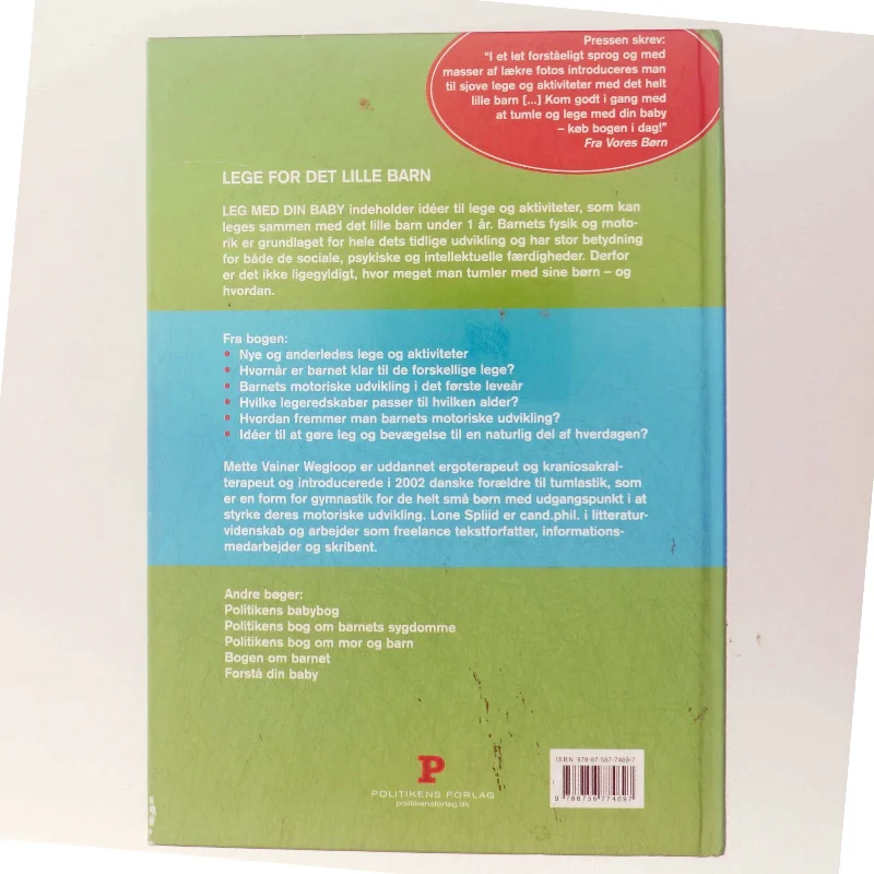 Leg med din baby (Bog)