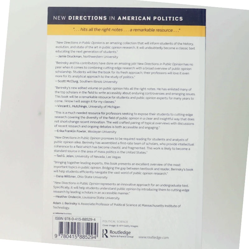 New directions in public opinion (Bog)