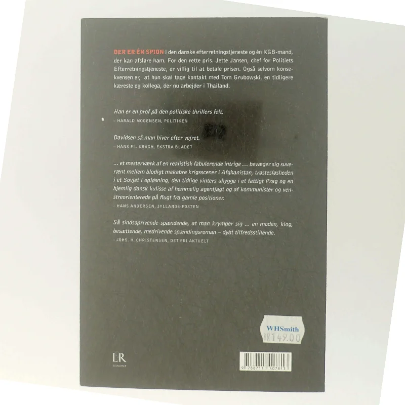 Den sidste spion : roman af Leif Davidsen (Bog)