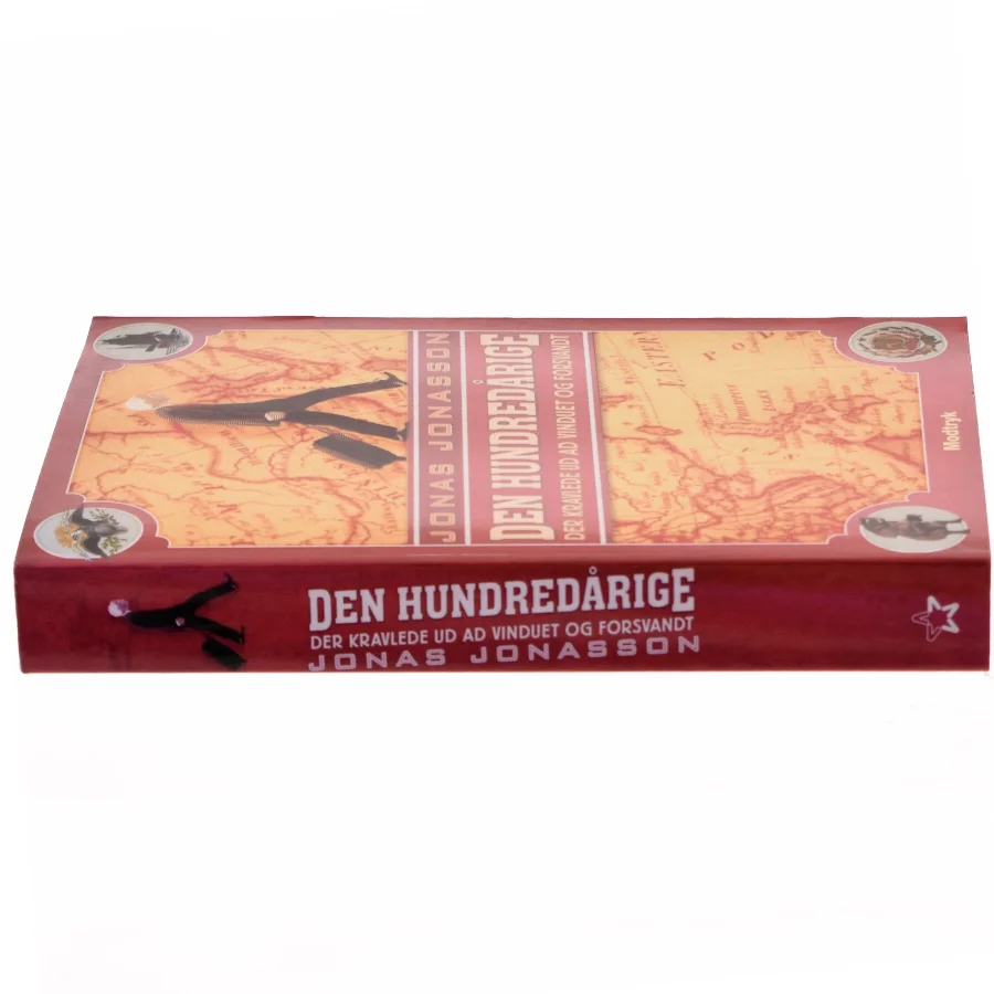 Den hundredårige der kravlede ud af vinduet og forsvandt af Jonas Jonasson (Bog)