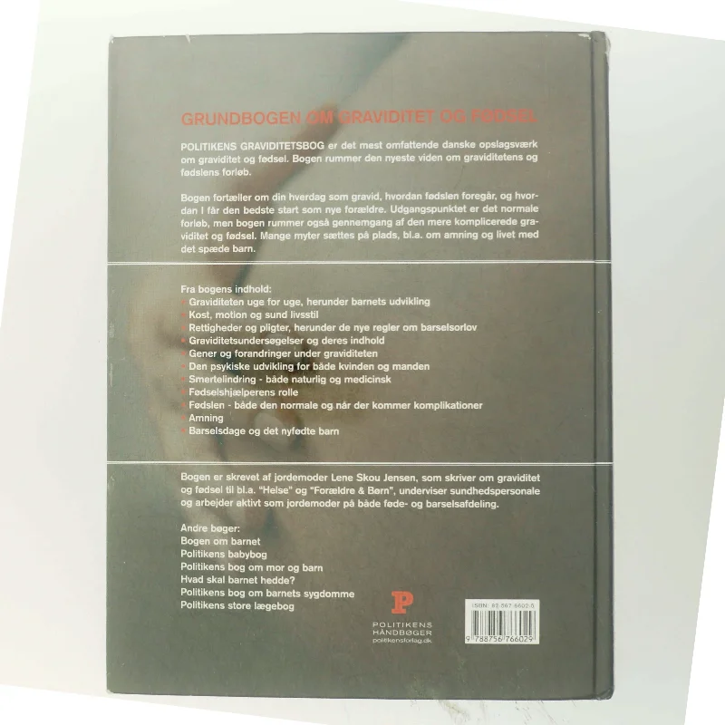 Politikens graviditetsbog af Lene Skou Jensen (Bog)