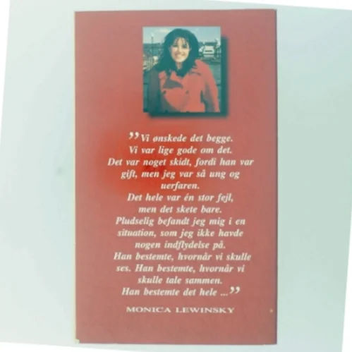 Monica Lewinsky - Min Historie bog