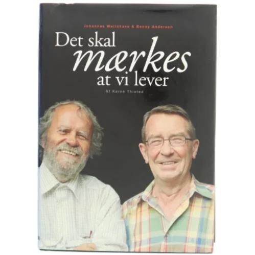 Det skal mærkes at vi lever (Bog)