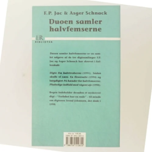 Duoen samler halvfemserne af F. P. Jac, Asger Schnack (Bog)