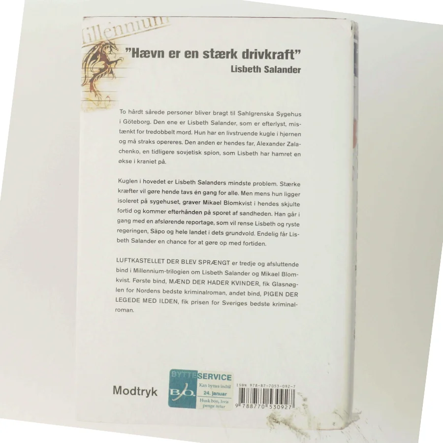 Luftkastelletderblevsprngt Stir up a Hornets' Nest of Girl. Shi Dige Larsen. the Danish Original. Hardcover](chinese Edition) (Bog)