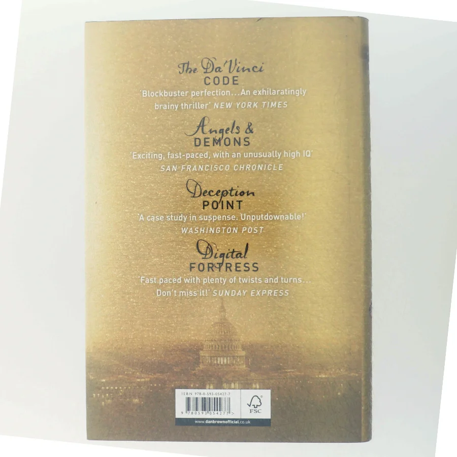 The lost symbol af Dan Brown (Bog)