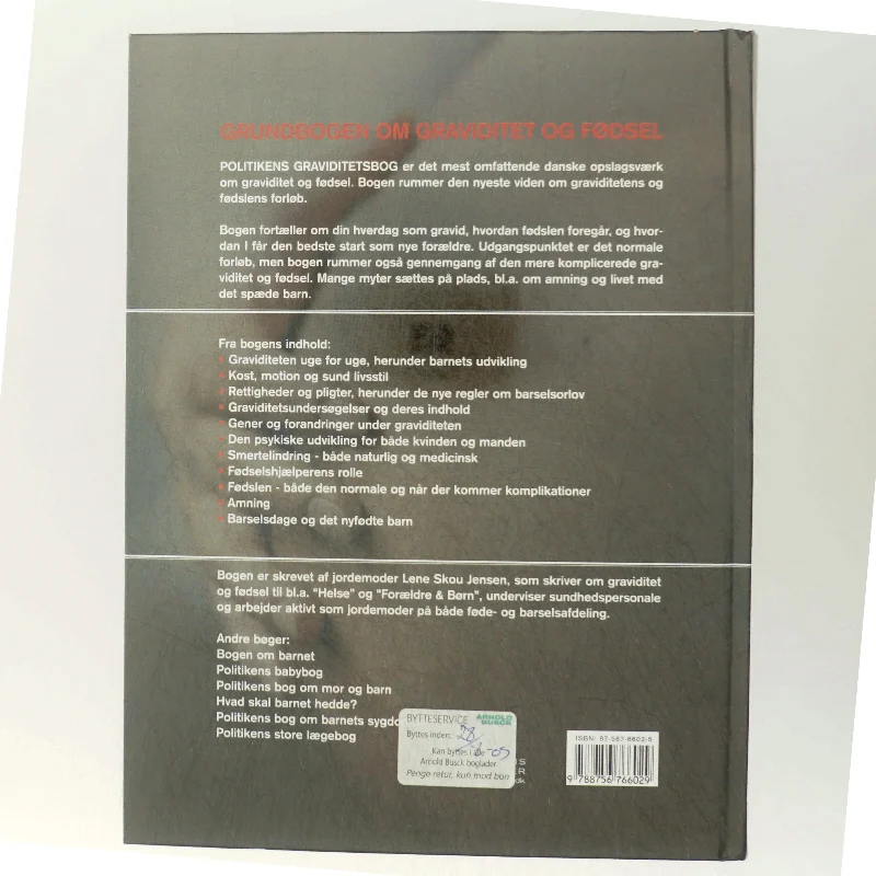 Politikens graviditetsbog af Lene Skou Jensen (Bog)