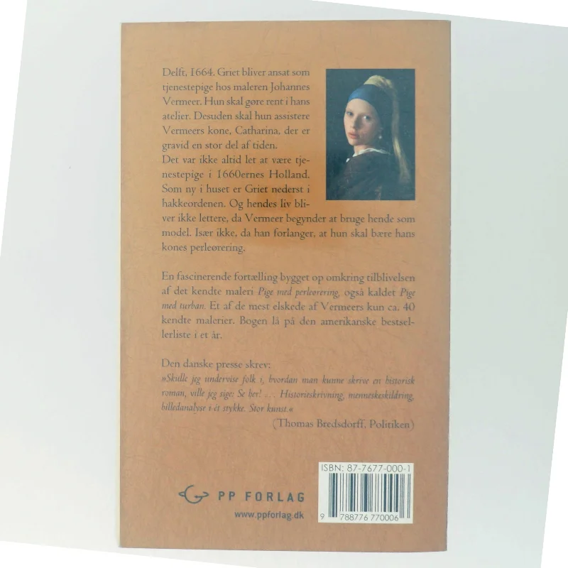 Pige med perleørering af Tracy Chevalier (Bog)