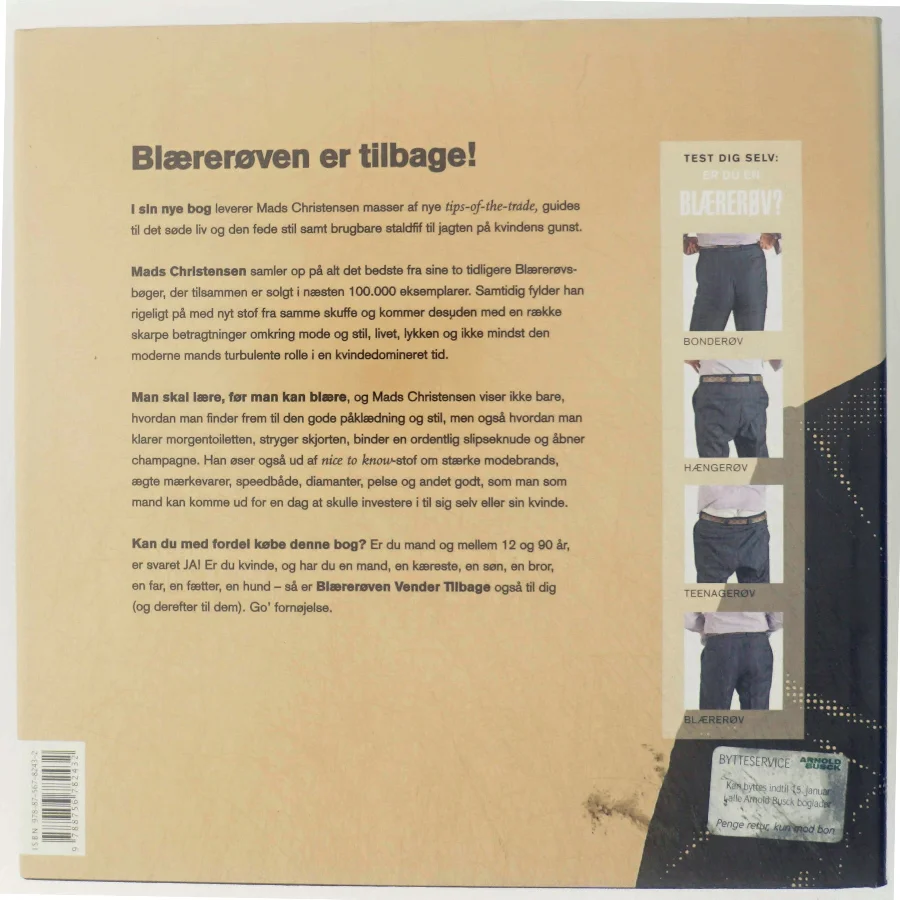Blærerøven vender tilbage af Mads Christensen (f. 1965-01-11) (Bog)
