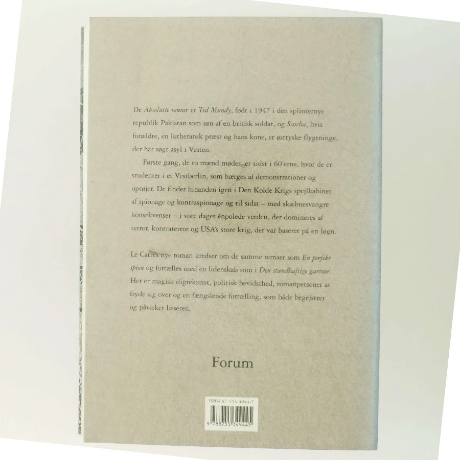 Absolutte venner af John Le Carré (Bog)