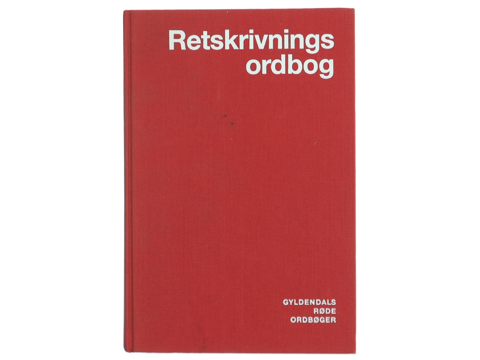 Gyldendals Røde Ordbøger - Retskrivningsordbog fra Gyldendal