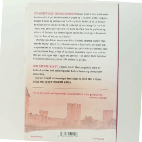 Den døende dandy : kriminalroman af Mari Jungstedt (Bog)