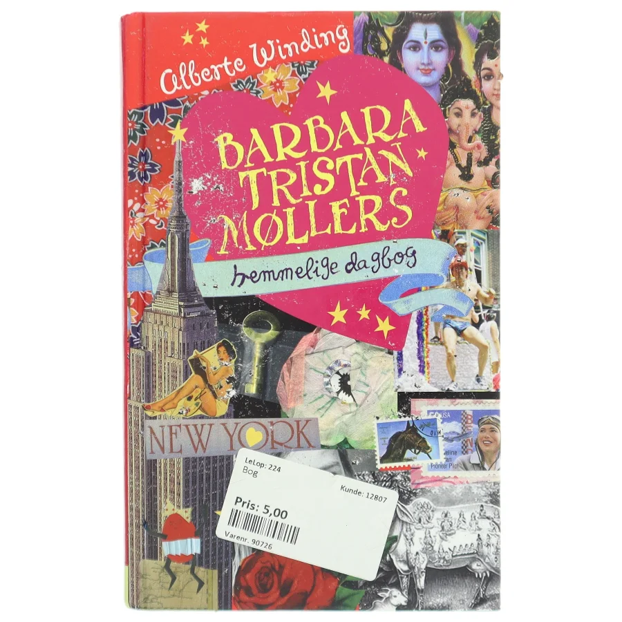 Barbara Tristan Møllers hemmelige dagbog af Alberte Winding (Bog)