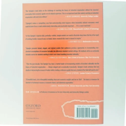 Bounded Rationality and Industrial Organization (Bog)